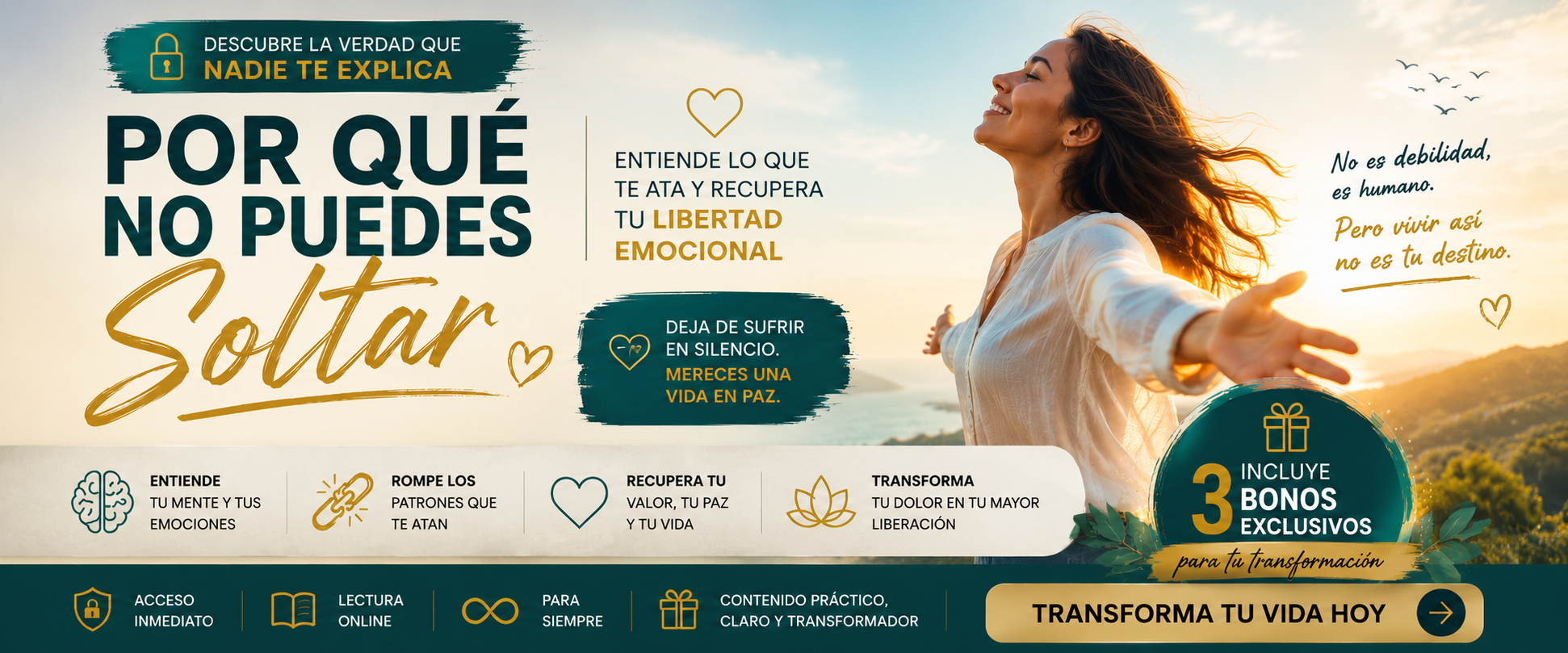 Mockup del producto Por Qué No Puedes Soltar
